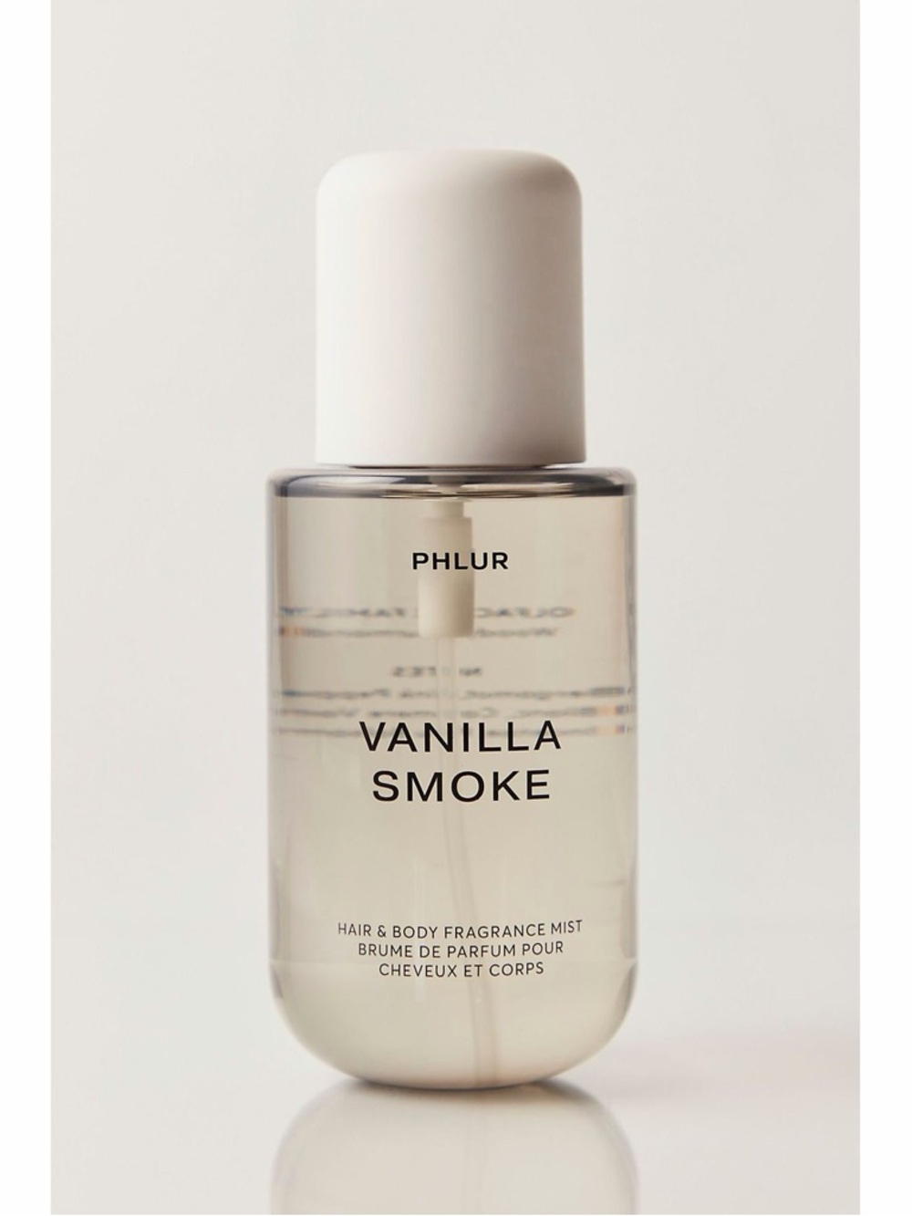 PHLUR Vanilla Smoke Hair & Body Fragrance Mist — Cream
